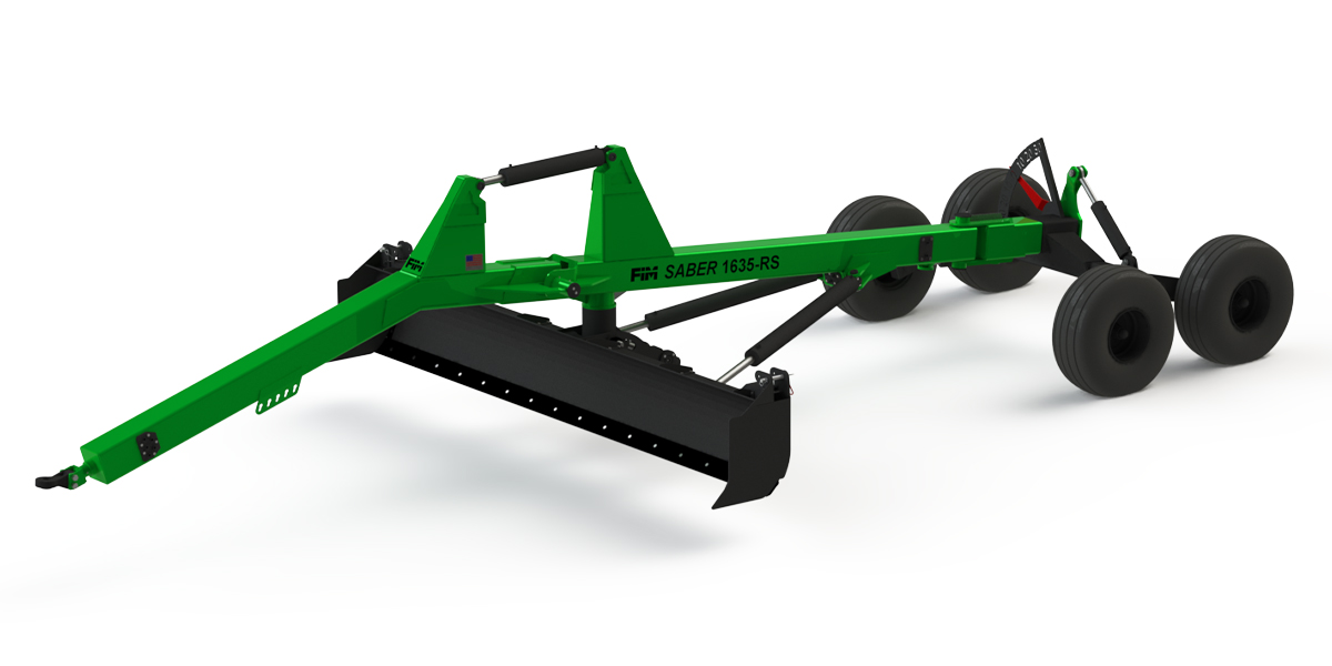 FIM Saber 1635RS 10-Way Pull-Type Grader